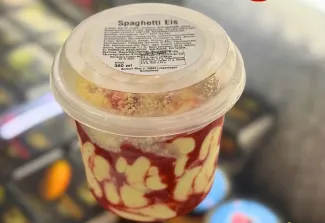 Spaghetti-Eis